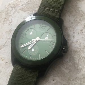Green Geneva Watch
